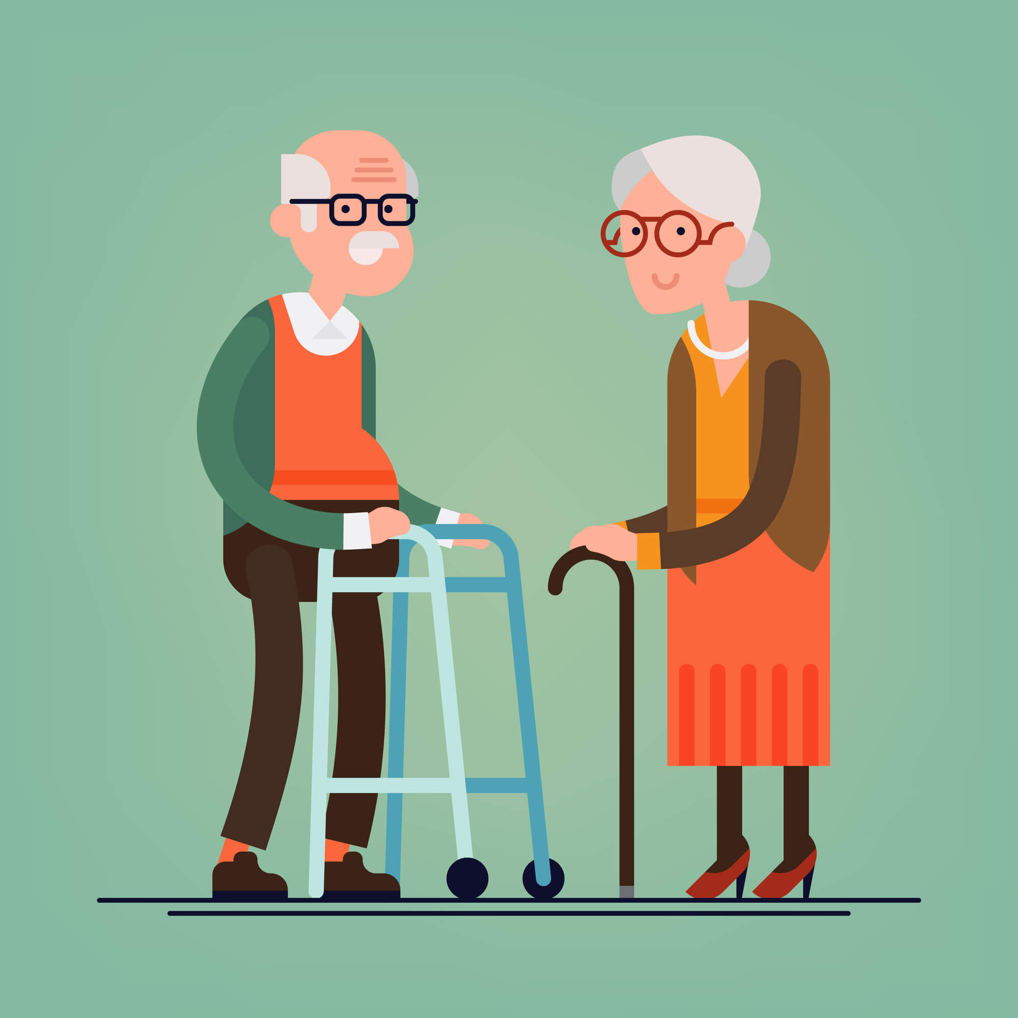 Пенсионеры пожилые люди флэт